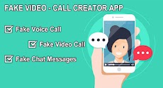 New! Fake Video Call & Chat Maker ( Prank App )のおすすめ画像1