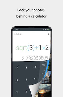 Calculadora - ocultar fotos Screenshot