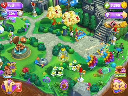 Wonka's World of Candy Match 3 Screenshot