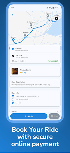 Loop Rideshare Screen 3