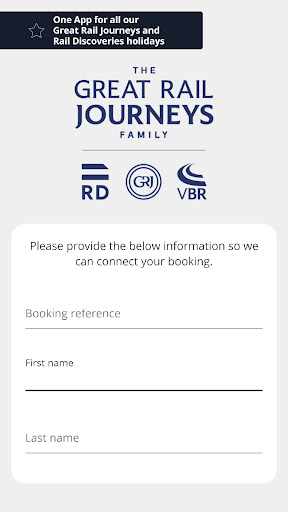 Android application Great Rail Journeys On-Tour screenshort