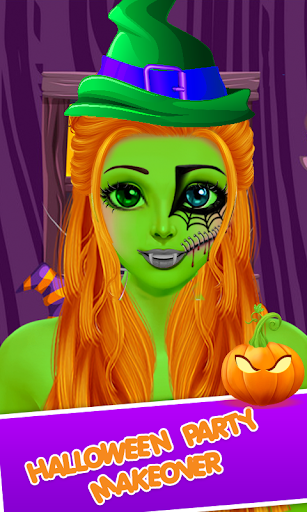 Cute Girl Halloween Makeup Art screenshot 15