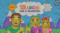 12 Locks Dad and daughtersのおすすめ画像1