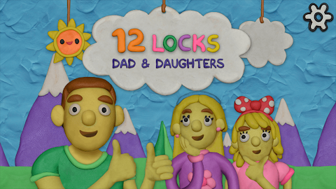 12 Locks Dad and daughtersのおすすめ画像1