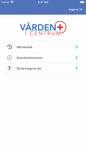 Vården i Centrum Screen 2