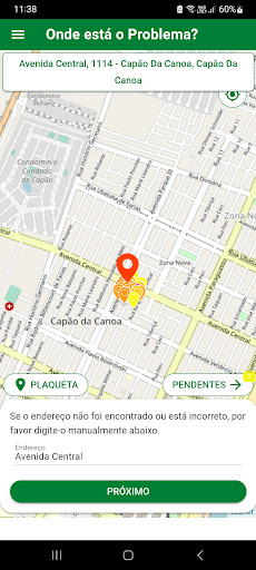 Android application Ilumina Capão Canoa screenshort