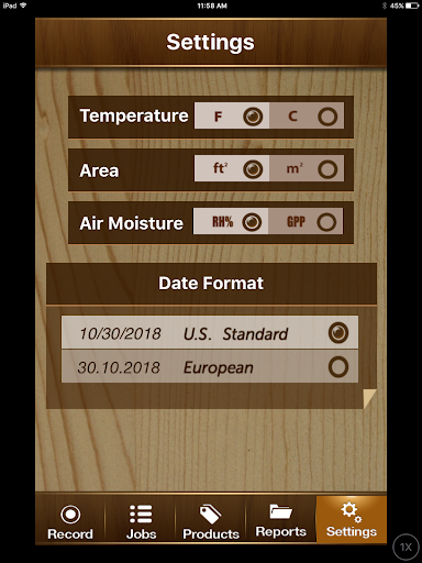 Android application FloorSmart screenshort