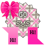 GO SMS - Bow Cutie 7 icon