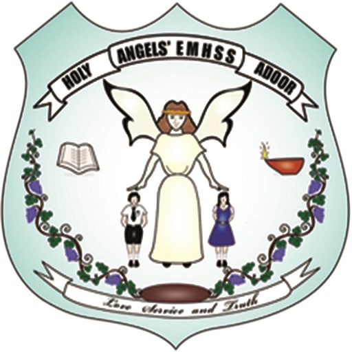 Holy Angels Adoor logo