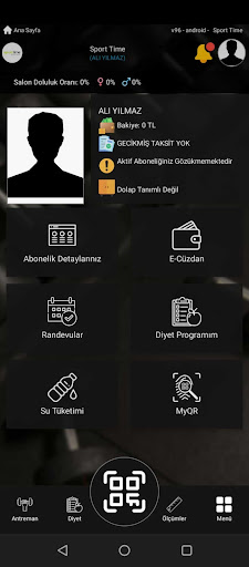 Android application Sport Time screenshort