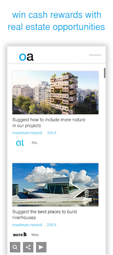 Android application openiarchitecture.me LITE screenshort