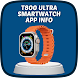 T800 Ultra Smartwatch App Info