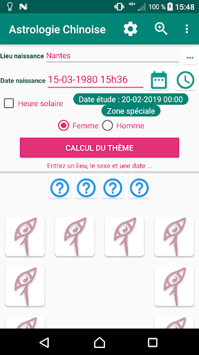 Astrologie Chinoise - Tu Vi - Screen 2
