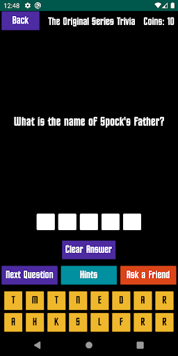 Quiz About Star Trek Screen 2