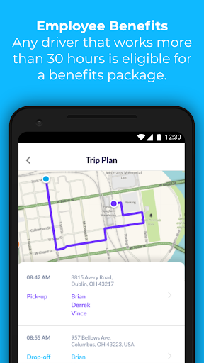 SHARE Transit for Drivers Screen 2