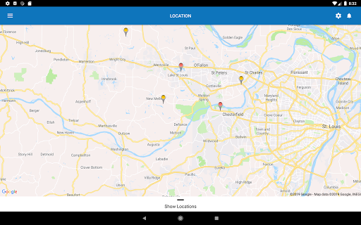 Screenshot of DEC Connect