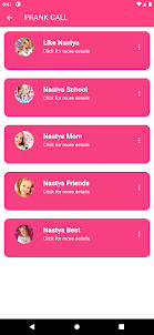 Nastya Fake Video Call & Chat