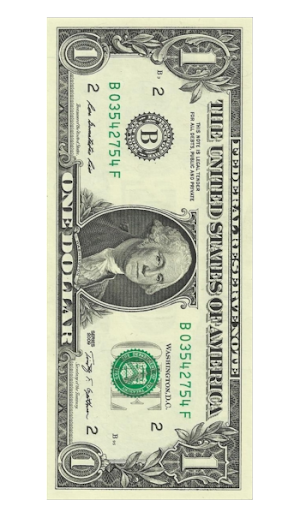 Do you have 1 dollar? Screen 3