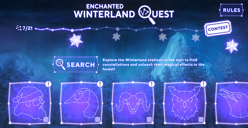 Enchanted Winterland Quest Screen 2