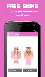 Princess Skins for Minecraft 2.1 APK screenshots 1