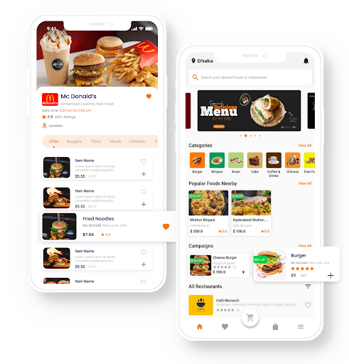 Flying Foods : Food Delivery Screen 2