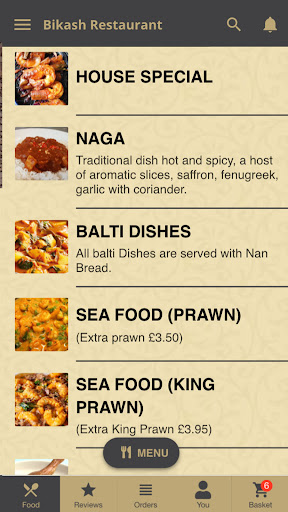 Bikash Restaurant Screen 3