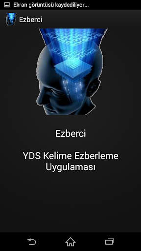 Android application YDS Kelime Ezberleme screenshort