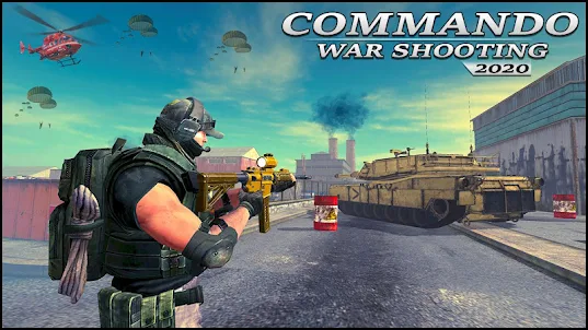 Army Commando: がりばー ゲーム 特殊部隊