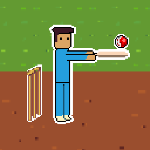 Pixel Cricket:Stick Cricket 2d