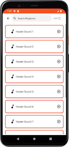 Heater Sounds Screen 3