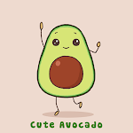 Cover Image of Download Cute Avocado Theme +HOME  APK