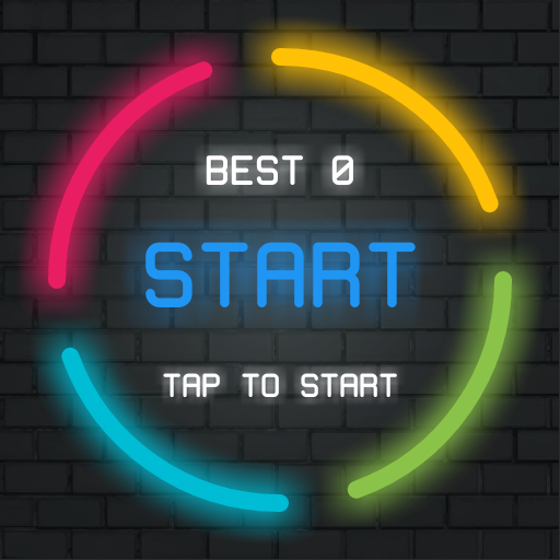 Android application Color Pong Game screenshort