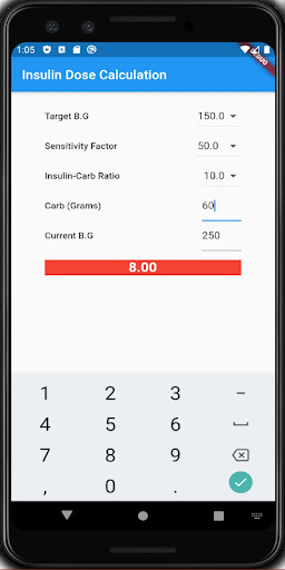 Insulin Dose Calculator
