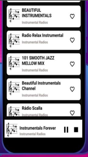 Instrumental music songs Screen 2