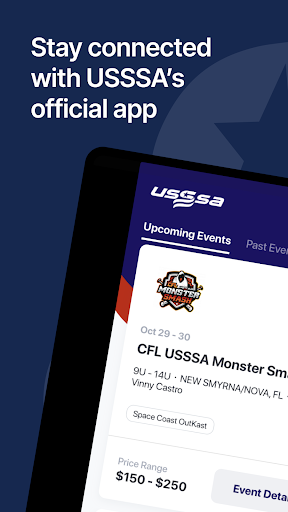 Screenshot of USSSA