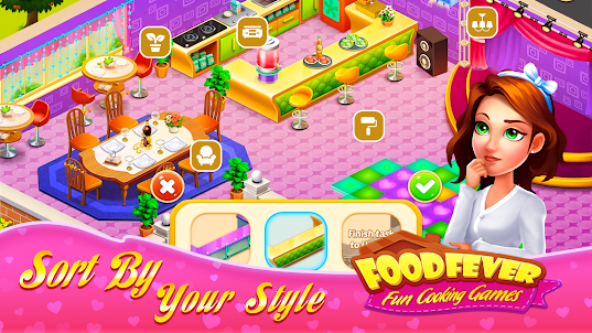 Food Fever - Fun Cooking Games