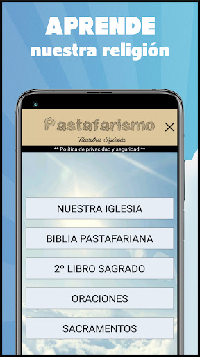 Pastafarismo: Monstruo de Espa Screen 2