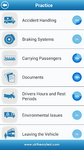 UK PCV Theory Test Lite Screen 3