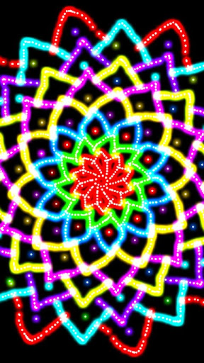 Glow Spin Art Screen 3