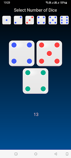 Simple Dice Screen 3