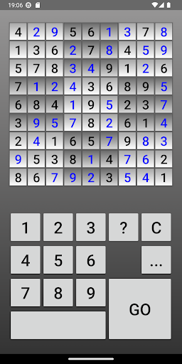 Sudoku Helper Screen 2