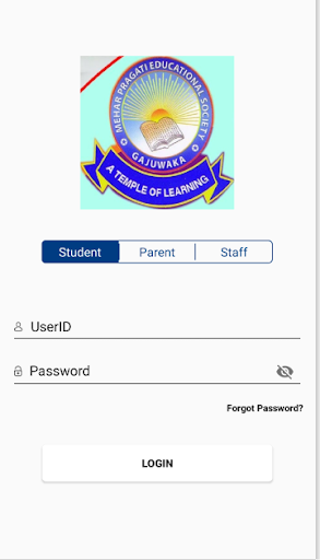 Android application PRAGATI HIGH SCHOOL screenshort