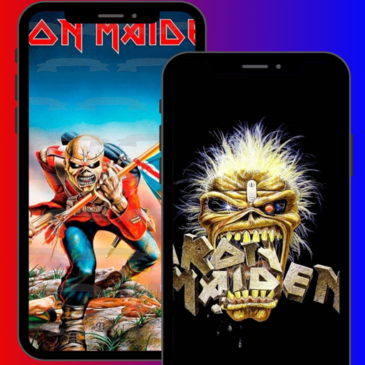 Iron Maiden Wallpaper For Fans logo