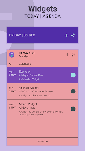 Everyday | Calendar Widget - Productivity - apps