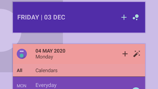 Everyday | Calendar Widget Mod APK 17.1.0 (Unlocked)(Pro) Gallery 2