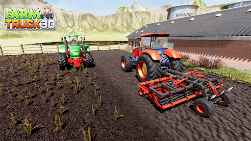 Farm Tractor Driving Farm Game Screen 3