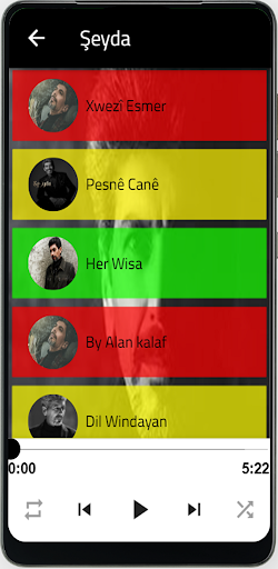 Android application Sheyda‎ screenshort