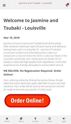 Android application Jasmine and Tsubaki Louisville screenshort