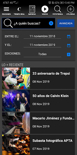 Club REFORMA Screen 2