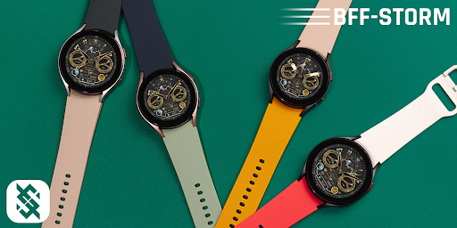 BFF7- Gold Analog Pattern Gear - Screenshot Image